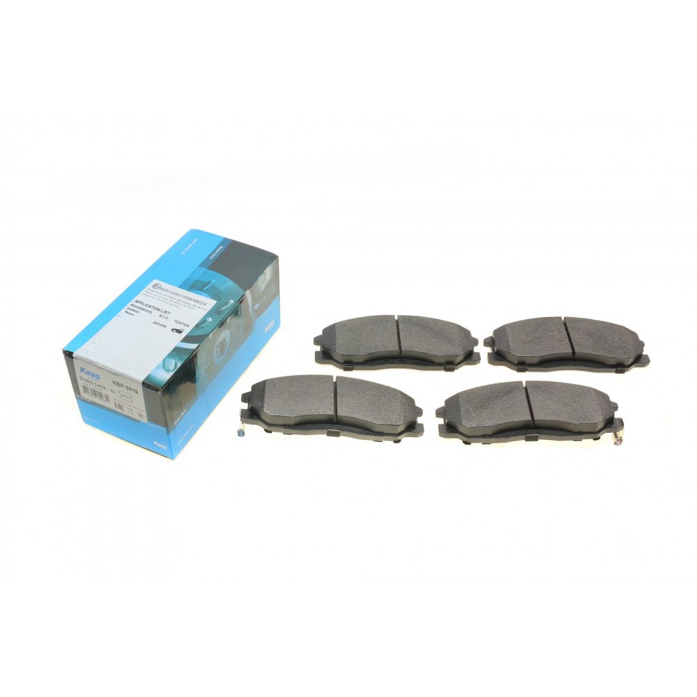 KBP-3019 KAVO PARTS Комплект гальмівних колодок дисковий гальм