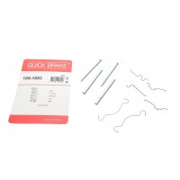 109-1683 QUICK BRAKE Комплектуючі колодки дискового гальма