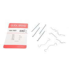 109-1683 QUICK BRAKE Комплектуючі колодки дискового гальма