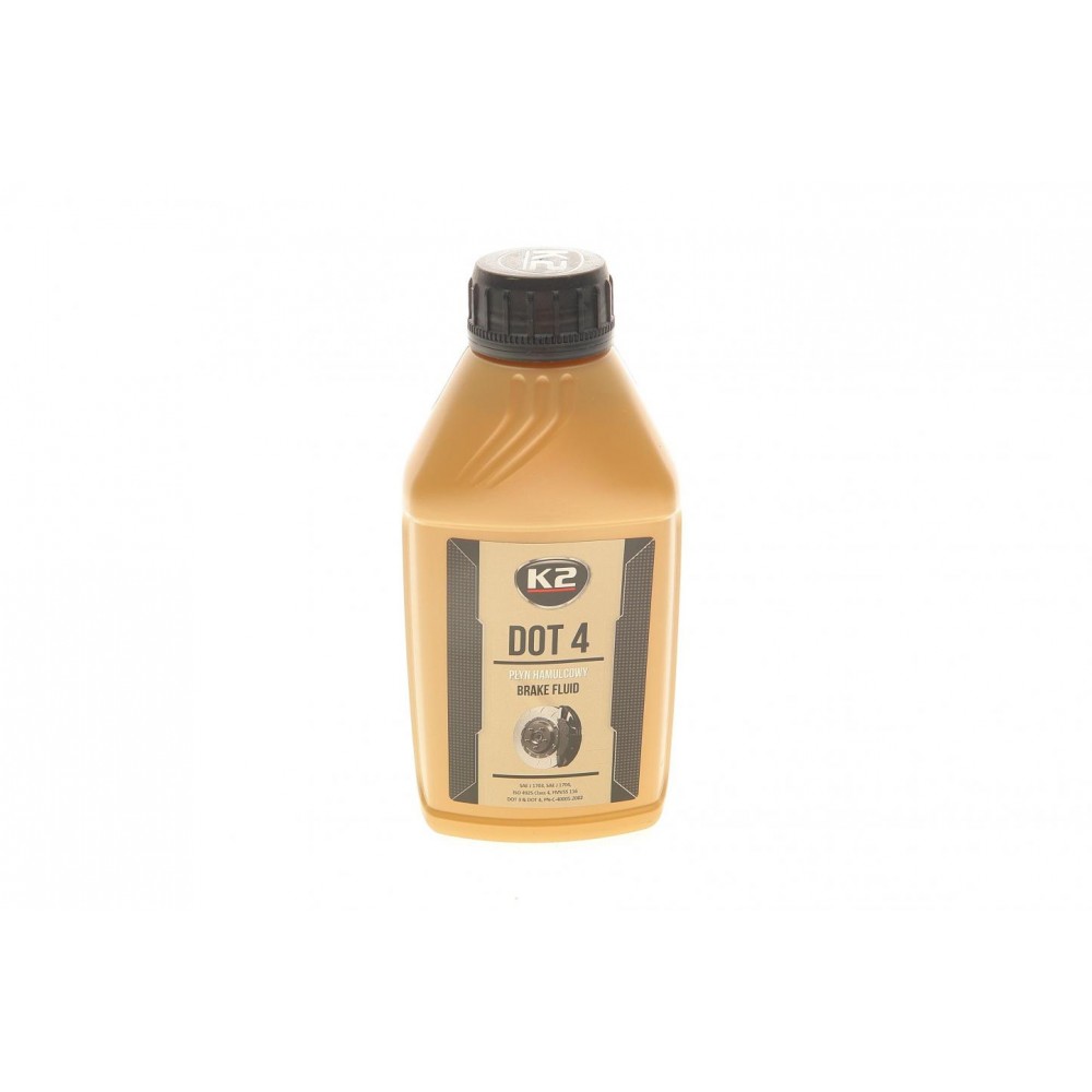 Рідина гальмівна K2 Turbo Brake Fluid DOT-4  0,5 л (T1041)