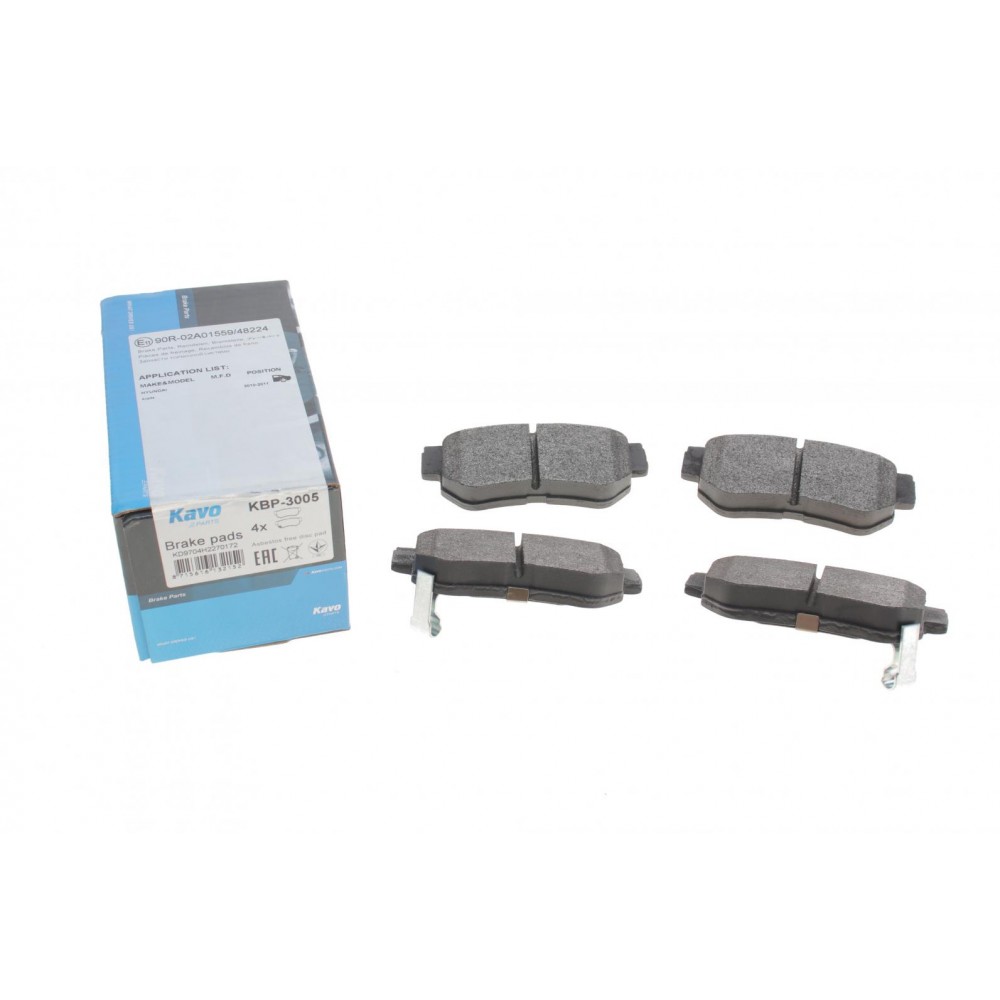 KBP-3005 KAVO PARTS КомплеК т гальмівних колодок, дискове гальмо