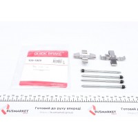 109-1809 QUICK BRAKE Комплектуючі колодки дискового гальма