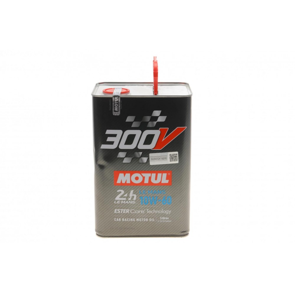 Олива моторне 100% синтетичне эстеровое MOTUL 300V LE MANS 10W-60, 5л (827051) (110865)