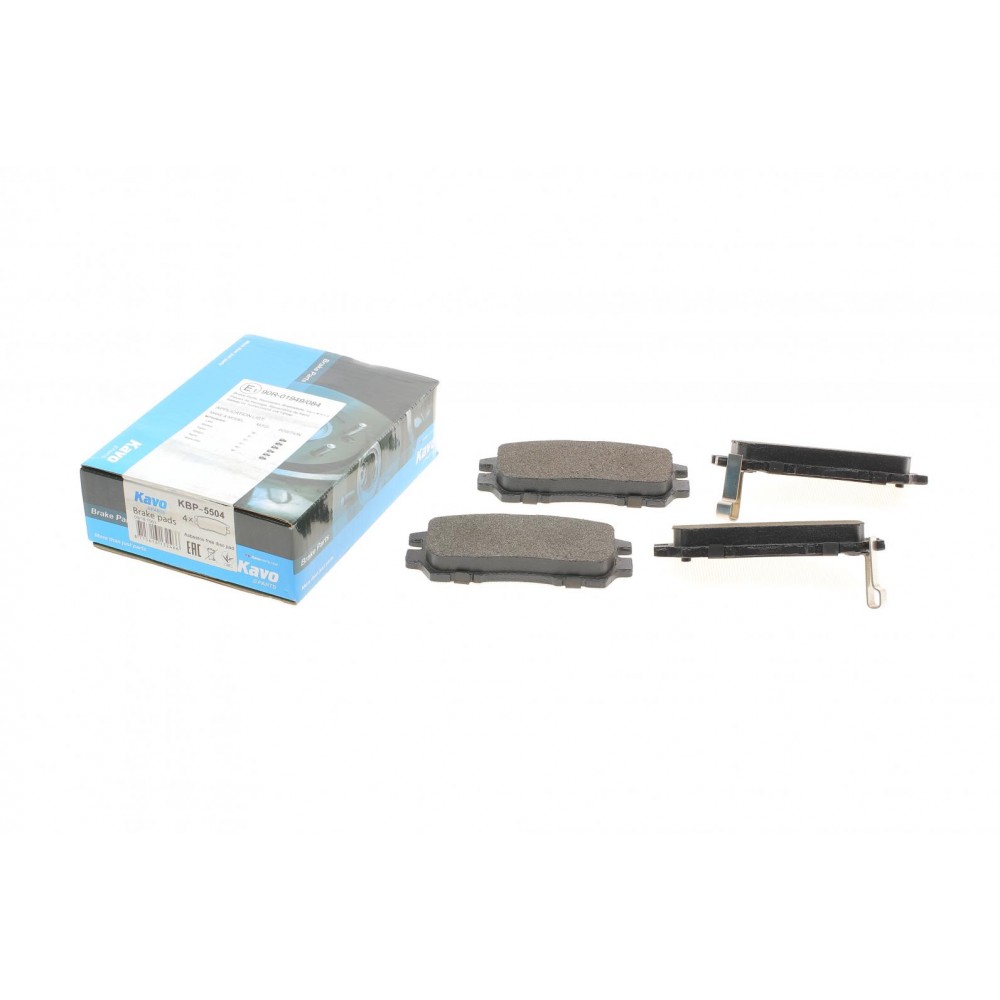 KBP-5504 KAVO PARTS Комплект гальмівних колодок дисковий гальм