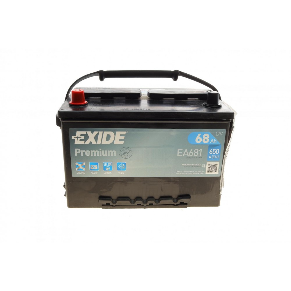 EA681 EXIDE Стартерна акумуляторна батарея