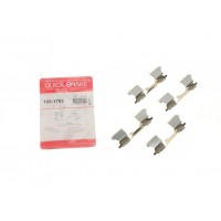 109-1762 QUICK BRAKE Комплектуючі колодки дискового гальма