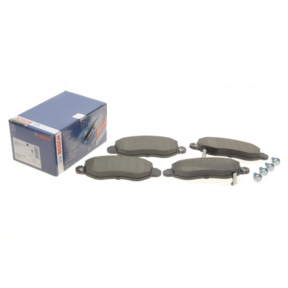 0 986 494 047 BOSCH Комплект гальмівних колодок дисковий гальм