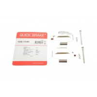 109-1141 QUICK BRAKE Комплектуючі колодки дискового гальма