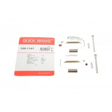 109-1141 QUICK BRAKE Комплектуючі колодки дискового гальма