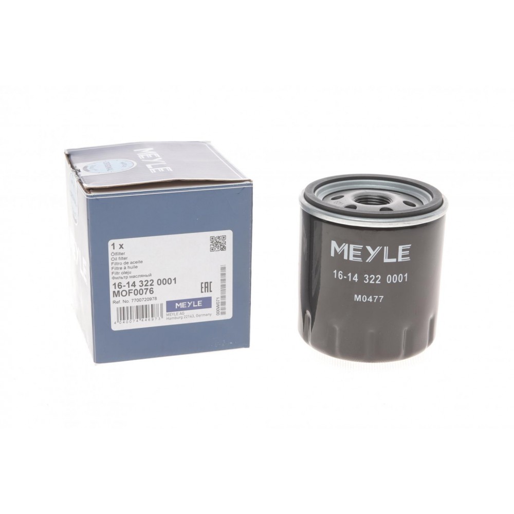 16-14 322 0001 MEYLE Масляний фільтр