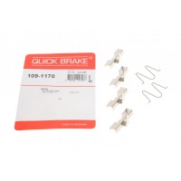 109-1170 QUICK BRAKE Комплектуючі колодки дискового гальма