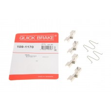 109-1170 QUICK BRAKE Комплектуючі колодки дискового гальма