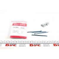 109-0969 QUICK BRAKE Комплектуючі колодки дискового гальма