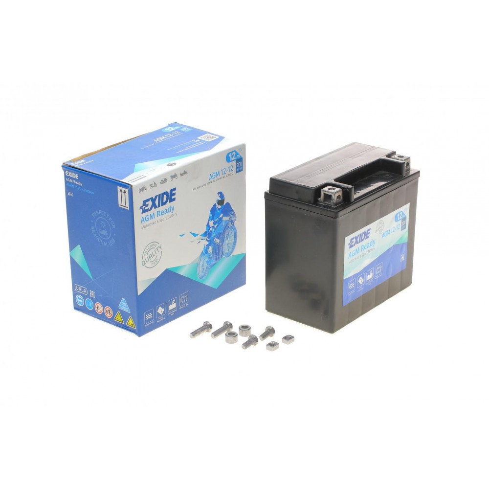 AGM12-12 EXIDE Стартерна акумуляторна батарея