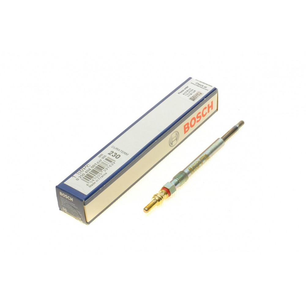 0 250 404 001 BOSCH Свічка розжарювання