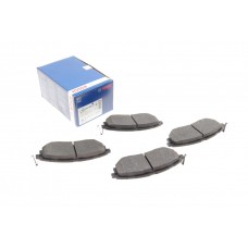 0 986 495 156 BOSCH Комплект гальмівних колодок дисковий гальм