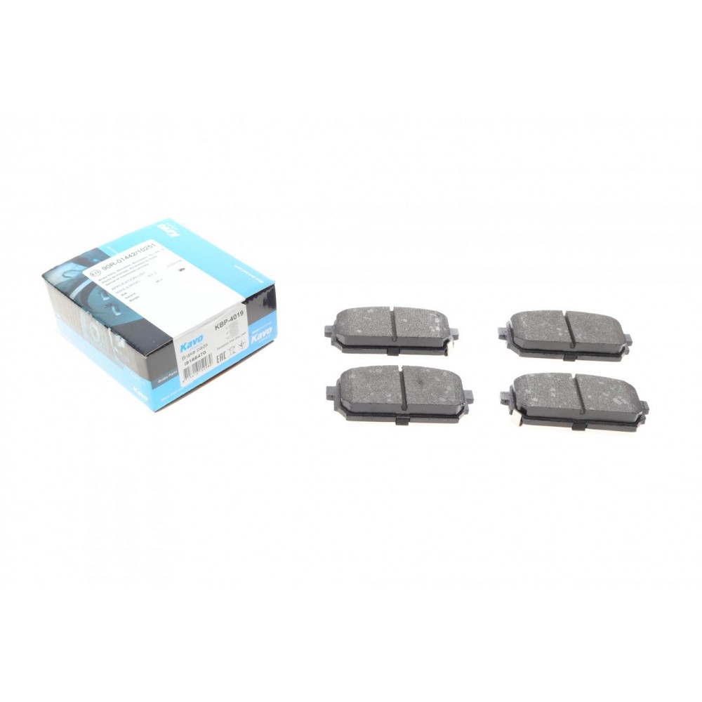 KBP-4019 KAVO PARTS Комплект гальмівних колодок дисковий гальм