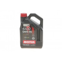 Олива моторне синтетичне MOTUL 6100 SAVE-LITE Technosynthese 0W-20, 4л (841250) (108004)