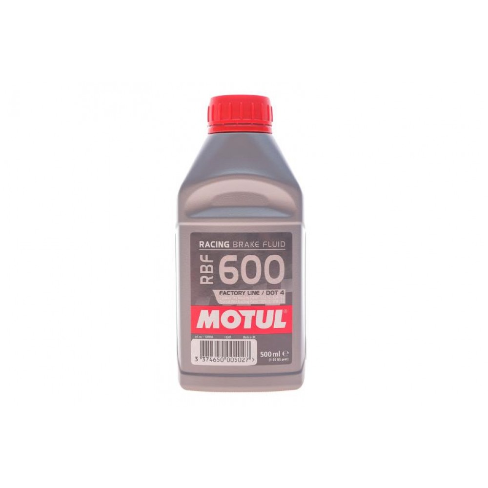 Рідина гальмівна 100% синтетическая MOTUL RBF 600 Factory Line, 0.5л (806910) (100948)
