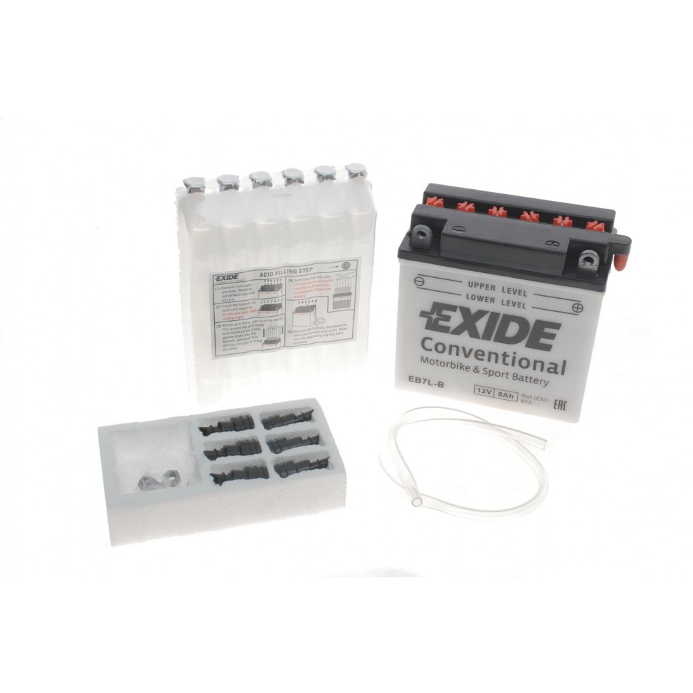 EB7L-B EXIDE Стартерна акумуляторна батарея