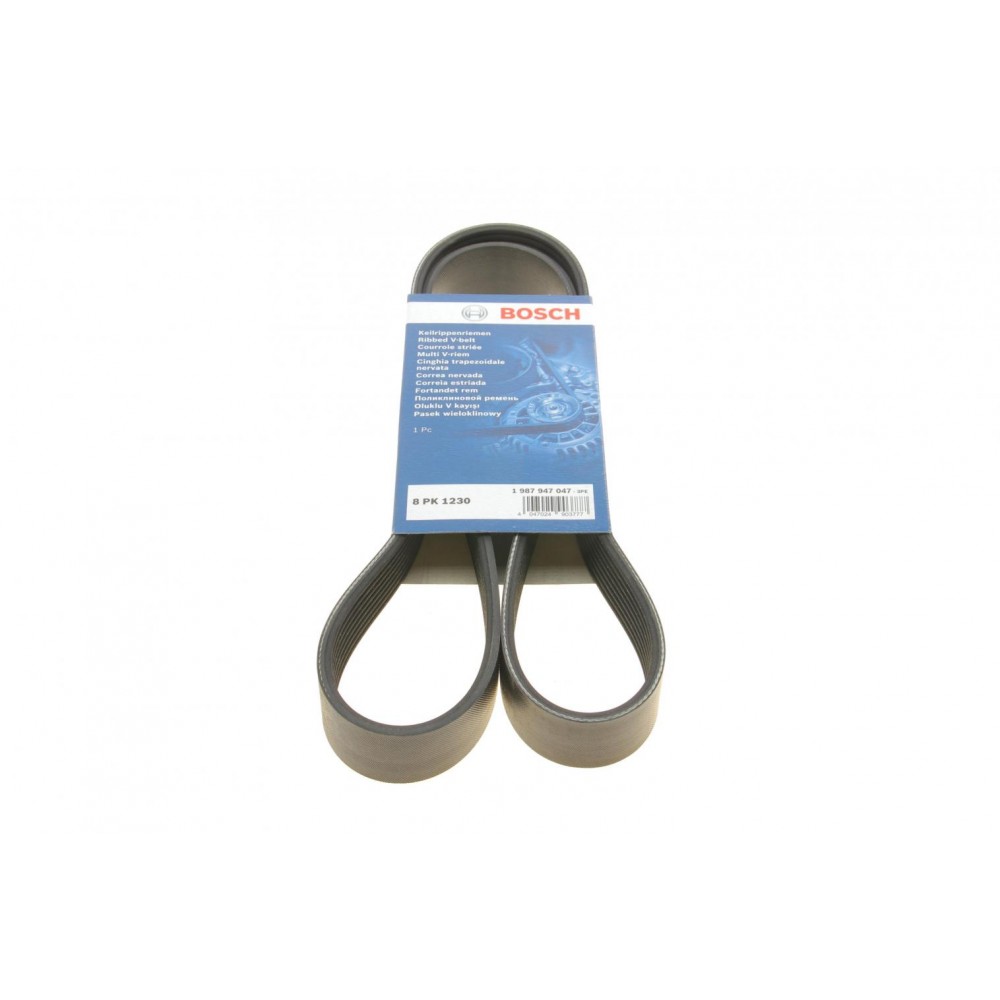 Ремінь ручейковий8PK1230 BOSCH 1987947047