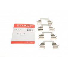 109-1656 QUICK BRAKE Комплектуючі колодки дискового гальма