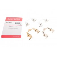 109-1291 QUICK BRAKE Комплектуючі колодки дискового гальма