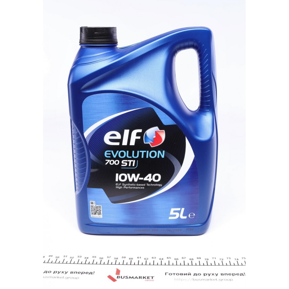 Олива моторне напівсинтетичне ELF Evolution 700 STI 10W-40 5л (214124)(216667) купити в Україні цена