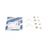 1 987 474 234 BOSCH Комплектуючі колодки дискового гальма
