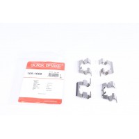 109-1669 QUICK BRAKE Комплектуючі колодки дискового гальма