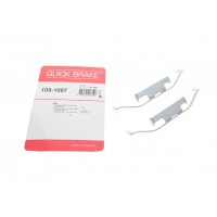 109-1097 QUICK BRAKE Комплектуючі колодки дискового гальма