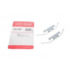 109-1097 QUICK BRAKE Комплектуючі колодки дискового гальма