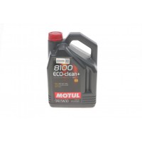 Олива моторне 100% синтетичне MOTUL 8100 Eco-clean+ 5W-30, 5л (842551) (101584)