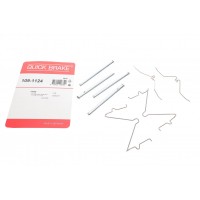 109-1124 QUICK BRAKE Комплектуючі колодки дискового гальма