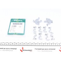 900030 FRENKIT Комплектуючі колодки дискового гальма