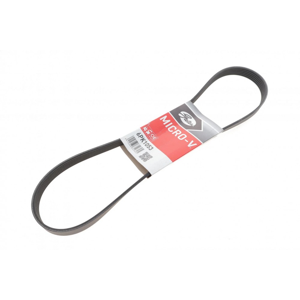 ремінь поліклиновий Audi / Citroen / Fiat / Ford / Lexus / Opel / Peugeot / Renault / Seat / Skoda / Toyota / VW GATES 6PK1053