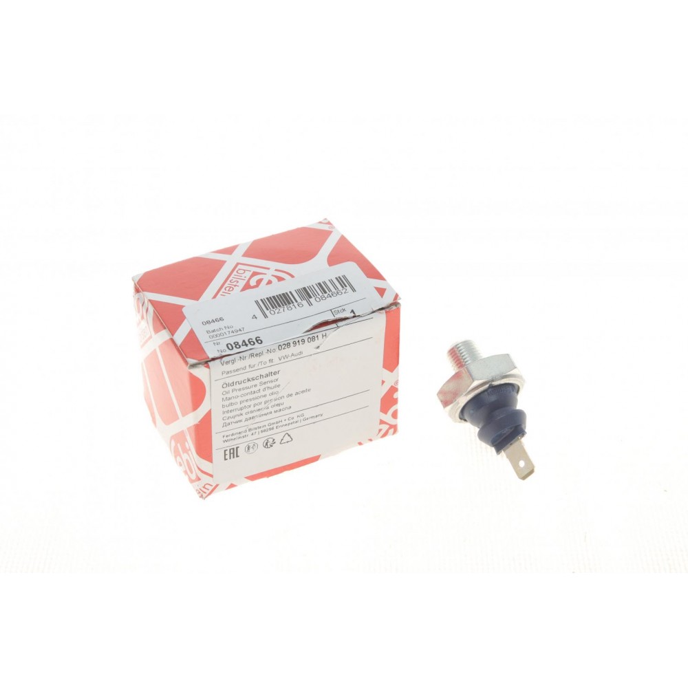 08466 FEBI BILSTEIN Датчик тиску масла