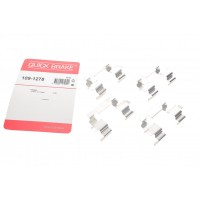 109-1278 QUICK BRAKE Комплектуючі колодки дискового гальма