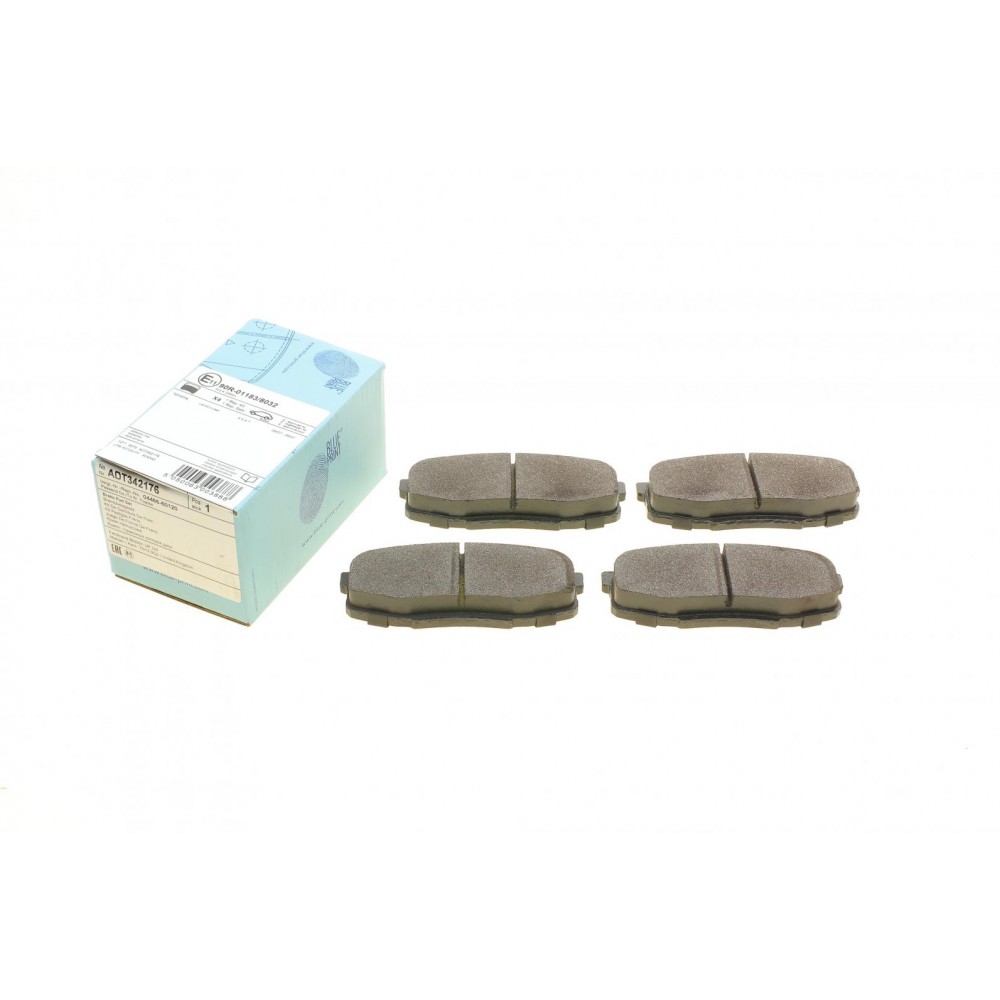 ADT342176 BLUE PRINT Комплект гальмівних колодок дисковий гальм