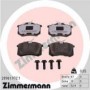 20961.972.1 ZIMMERMANN Комплект гальмівних колодок дисковий гальм