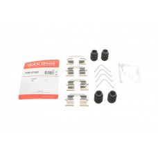 109-0165 QUICK BRAKE Комплектуючі колодки дискового гальма