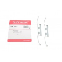 109-1213 QUICK BRAKE Комплектуючі колодки дискового гальма