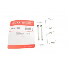 109-1267 QUICK BRAKE Комплектуючі колодки дискового гальма