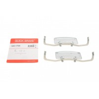 109-1706 QUICK BRAKE Комплектуючі колодки дискового гальма