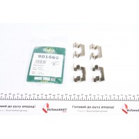 901669 FRENKIT Комплектуючі колодки дискового гальма