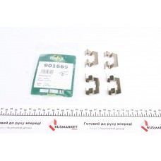 901669 FRENKIT Комплектуючі колодки дискового гальма