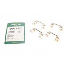 901686 FRENKIT Комплектуючі колодки дискового гальма