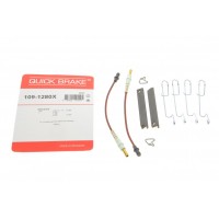 109-1280X QUICK BRAKE Комплектуючі колодки дискового гальма