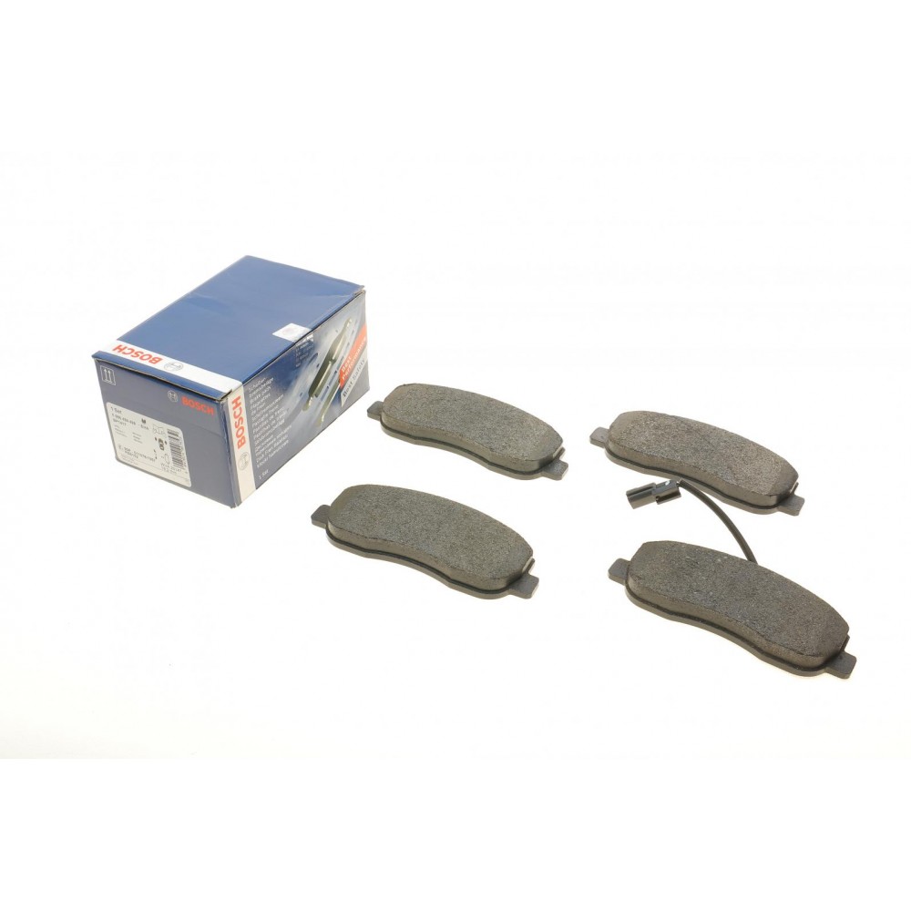 0 986 494 498 BOSCH Комплект гальмівних колодок дисковий гальм