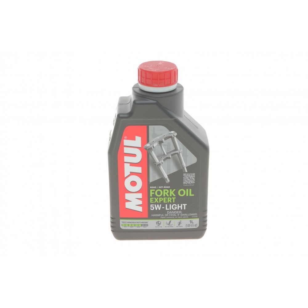 Олива вилочне напівсинтетичне MOTUL Fork Oil Expert Light SAE 5W Technosynthese, 1л (822301) (105929) купити в Україні